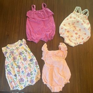 BABY GIRL ROMPER DRESS SET CUTE FASHION 6 MONTHS
